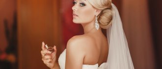 (240 photos) Wedding hairstyles for long hair with veil