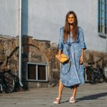 Голубое платье - модные новинки 2019 года