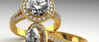 кольца с бриллиантами