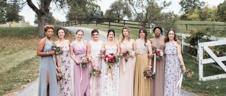 Модные платья для подружек невесты 2022-2023 - тренды, идеи образов на фото
