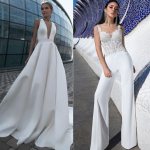 Модные свадебные платья для второго брака 2021: новинки фото