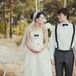 Образ жениха и невесты в стиле рустик