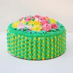 торт зеленого цвета